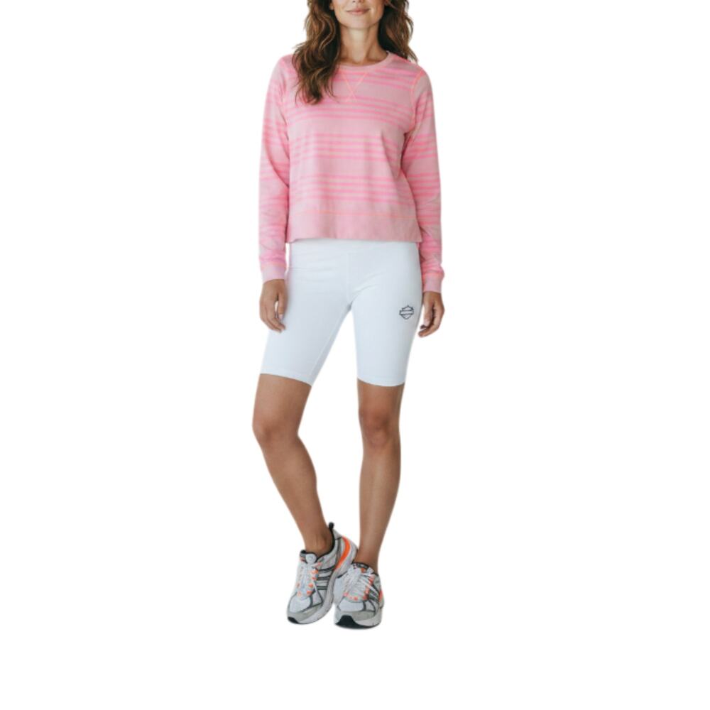 LULULEMON Run Warm Up Crew Sweatshirt Sz 10 Pink Run Outdoor Travel Athletic